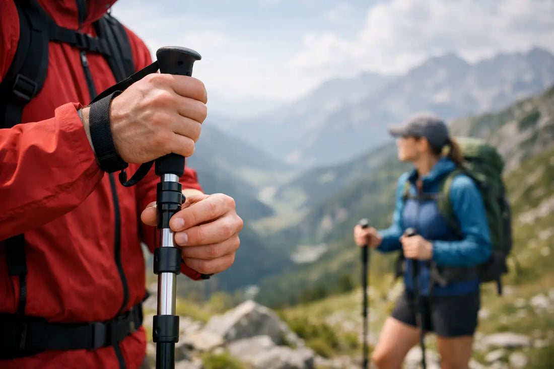 Jak regulować kijki trekkingowe na trasie?