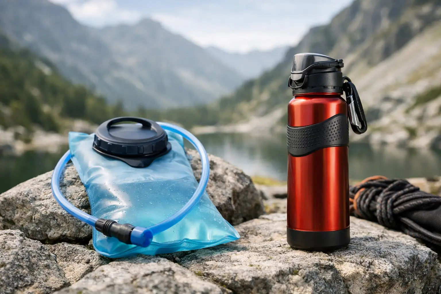 Bukłak czy bidon trekkingowy? Wybierz mądrze