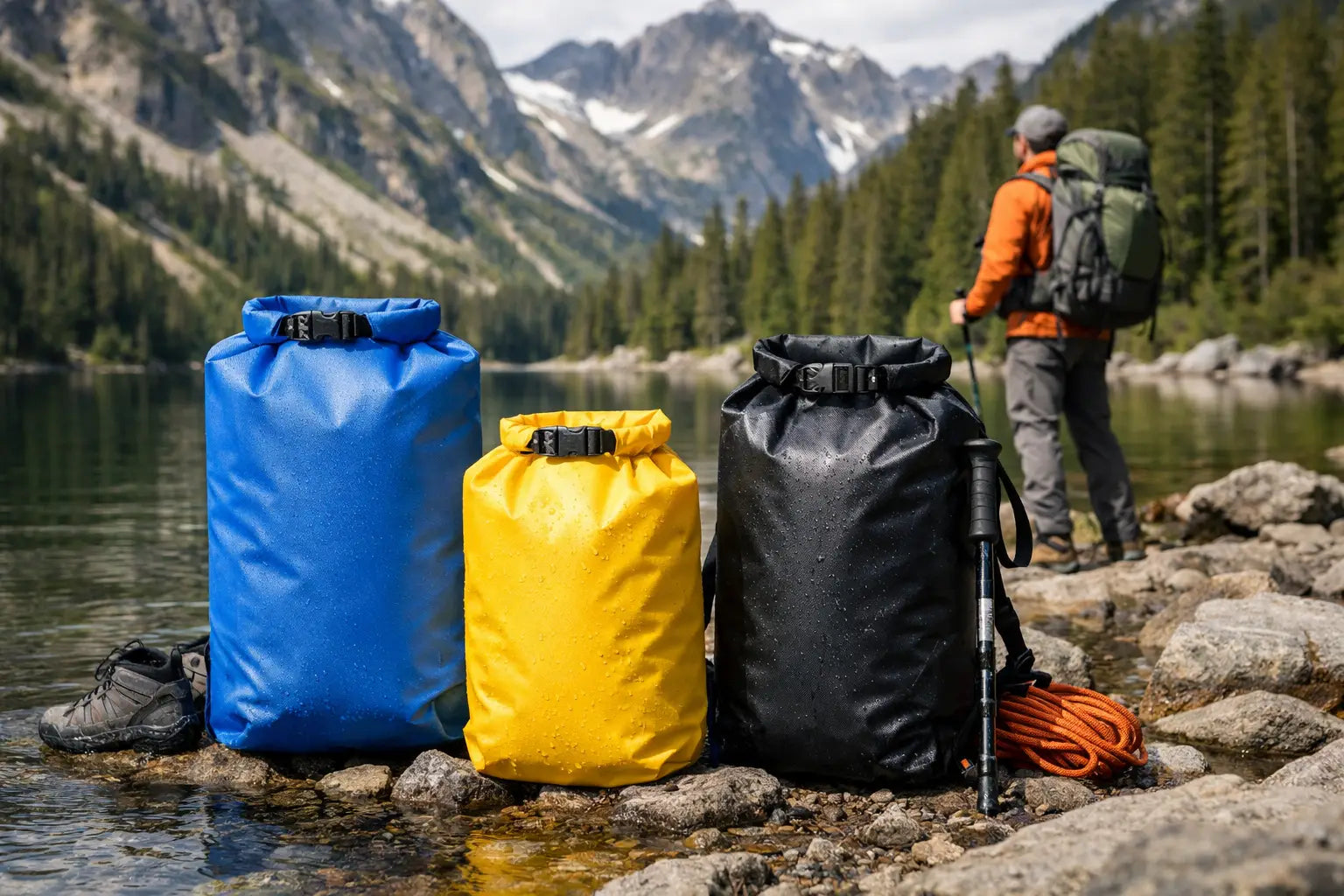 Najlepsze worki wodoszczelne trekkingowe
