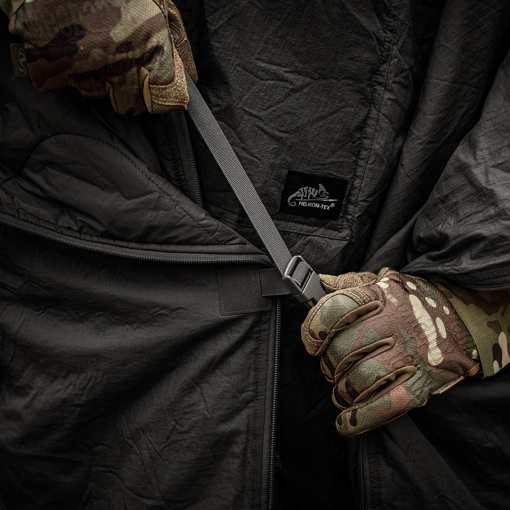 Poncho SWAGMAN ROLL - Czarne