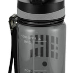 M-Tac sports water bottle with measuring scale and mouthpiece 1l