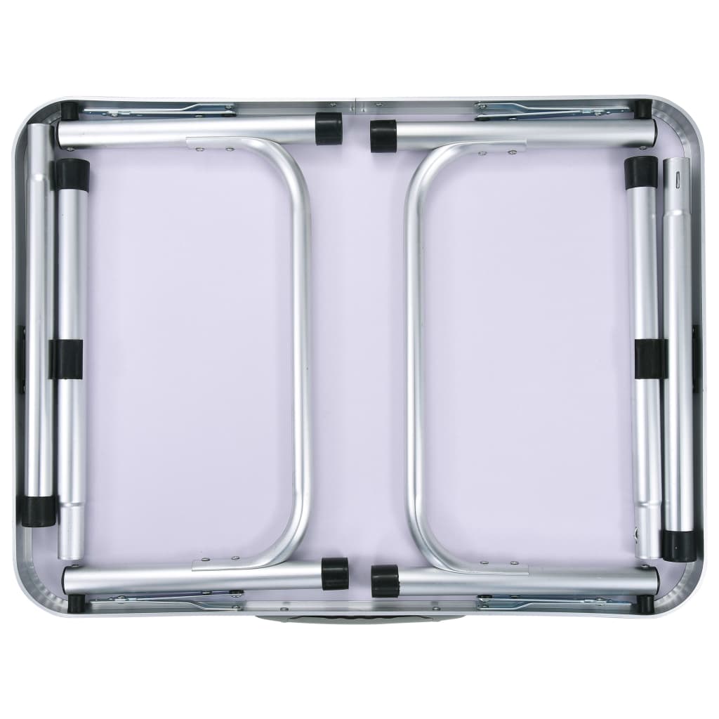 Składany Stolik Turystyczny, , Aluminiowy, 60 X 45 Cm