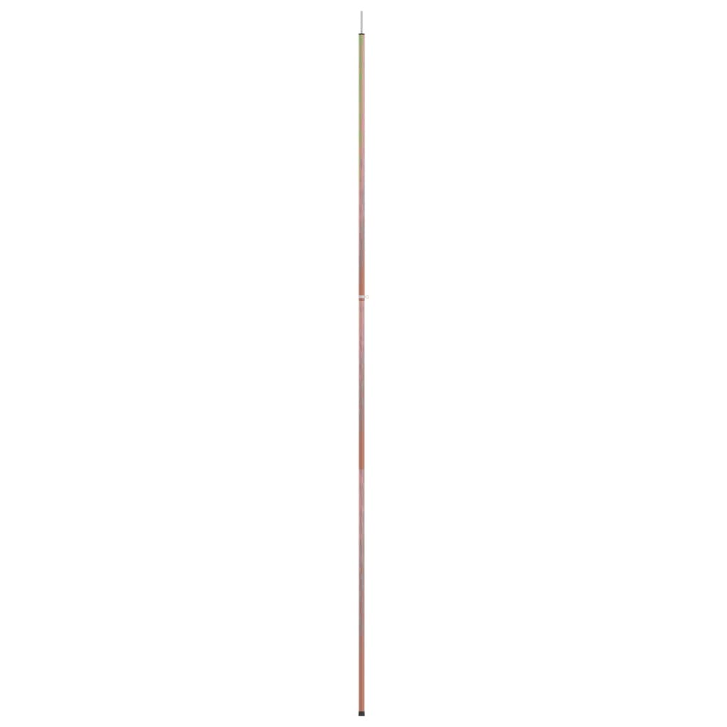 Teleskopowy Słupek Do Namiotu, 170-255 Cm, Stal Galwanizowana