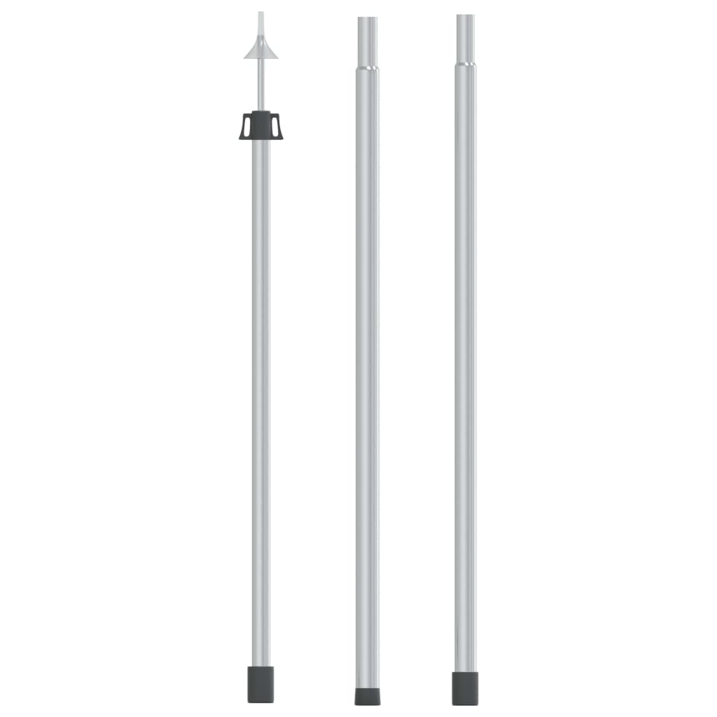 Teleskopowy Słupek Do Tarpa, Dł. 102-260 Cm, Aluminium