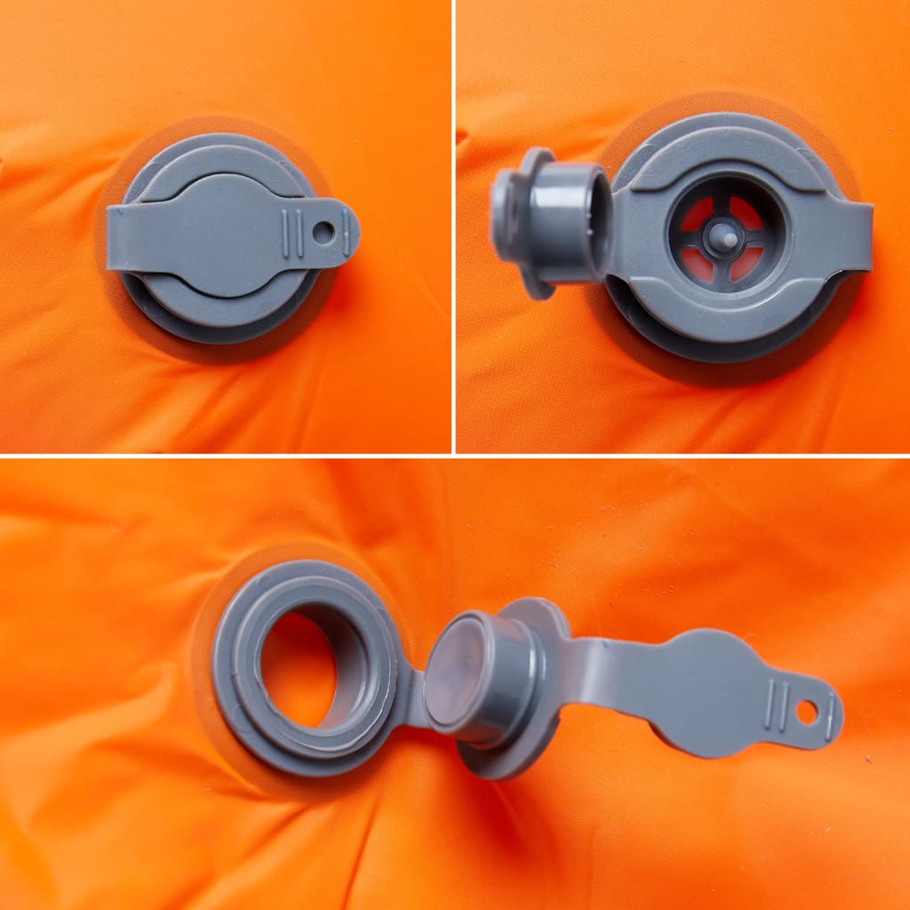 Materac Kempingowy Z Poduszką, 1-Osobowy,