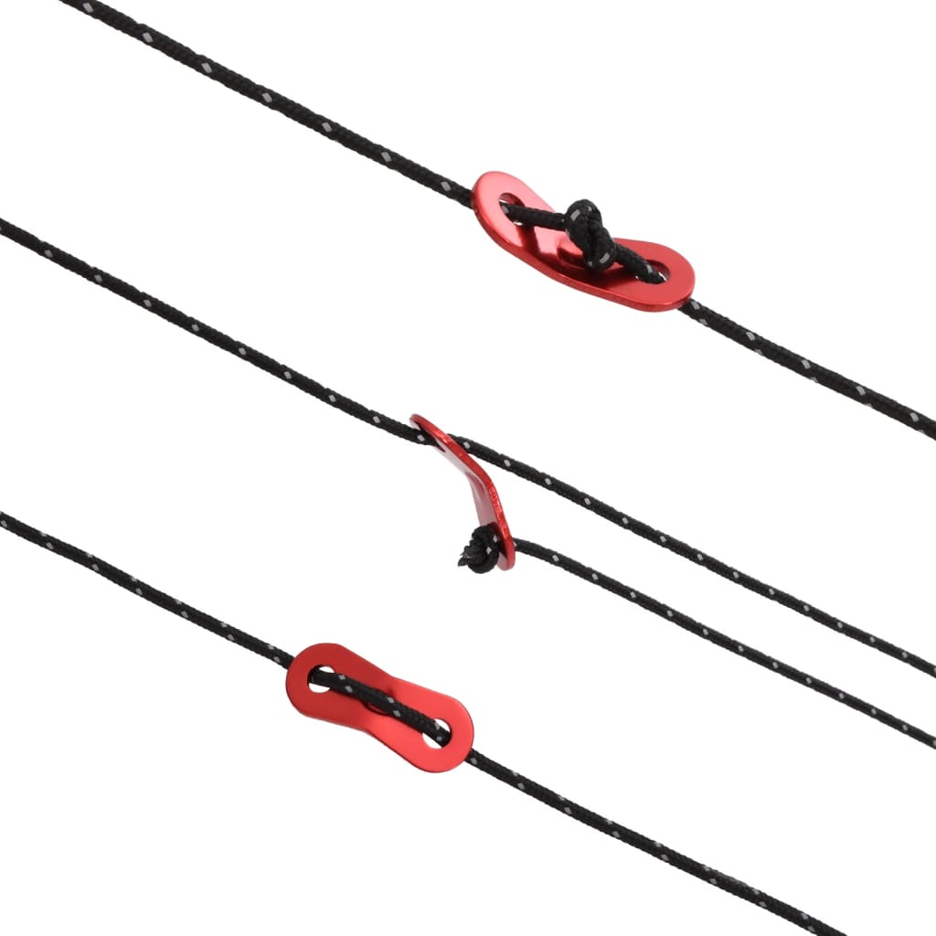 Linka Namiotowa Z Napinaczami, Elementy Odblaskowe, 50 M,