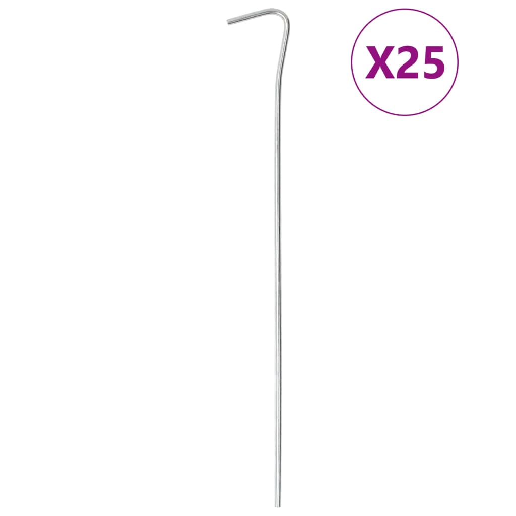 Śledzie Do Namiotu, 25 Szt., 23 Cm, Ø, Stal Galwanizowana