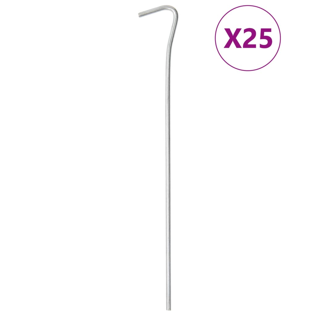 Śledzie Do Namiotu, 25 Szt., 23 Cm, Ø, Stal Galwanizowana
