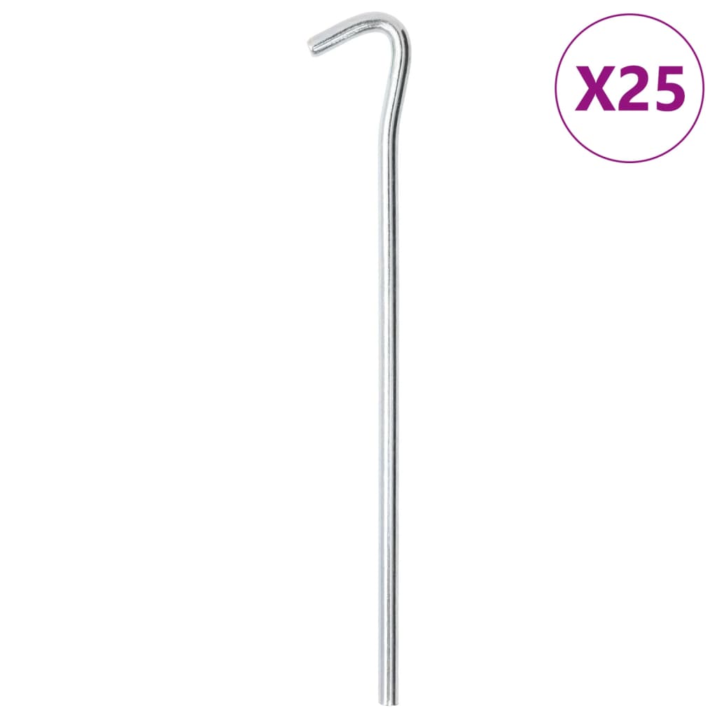 Śledzie Do Namiotu, 25 Szt., 23 Cm, Ø, Stal Galwanizowana