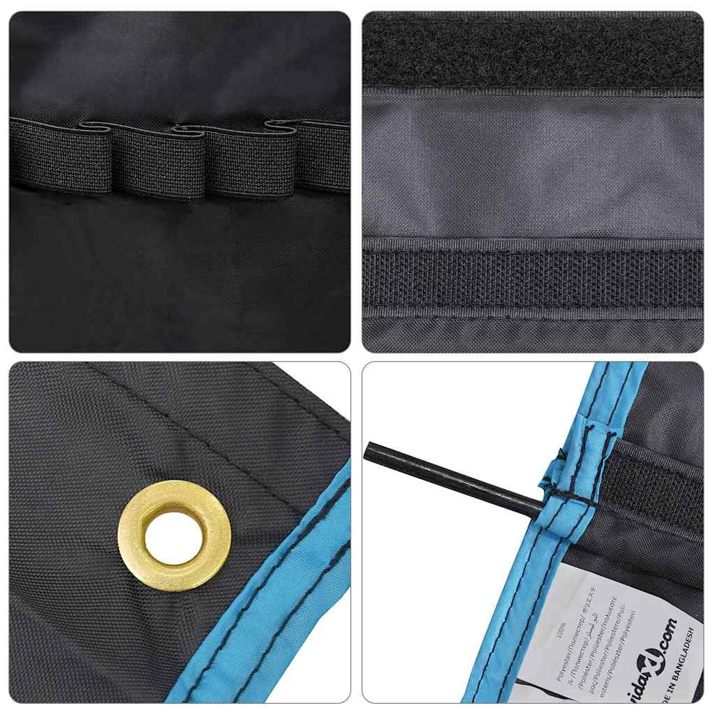 Torba Do Przechowywania Czarny I Niebieski 125 X 48 Cm Oxford