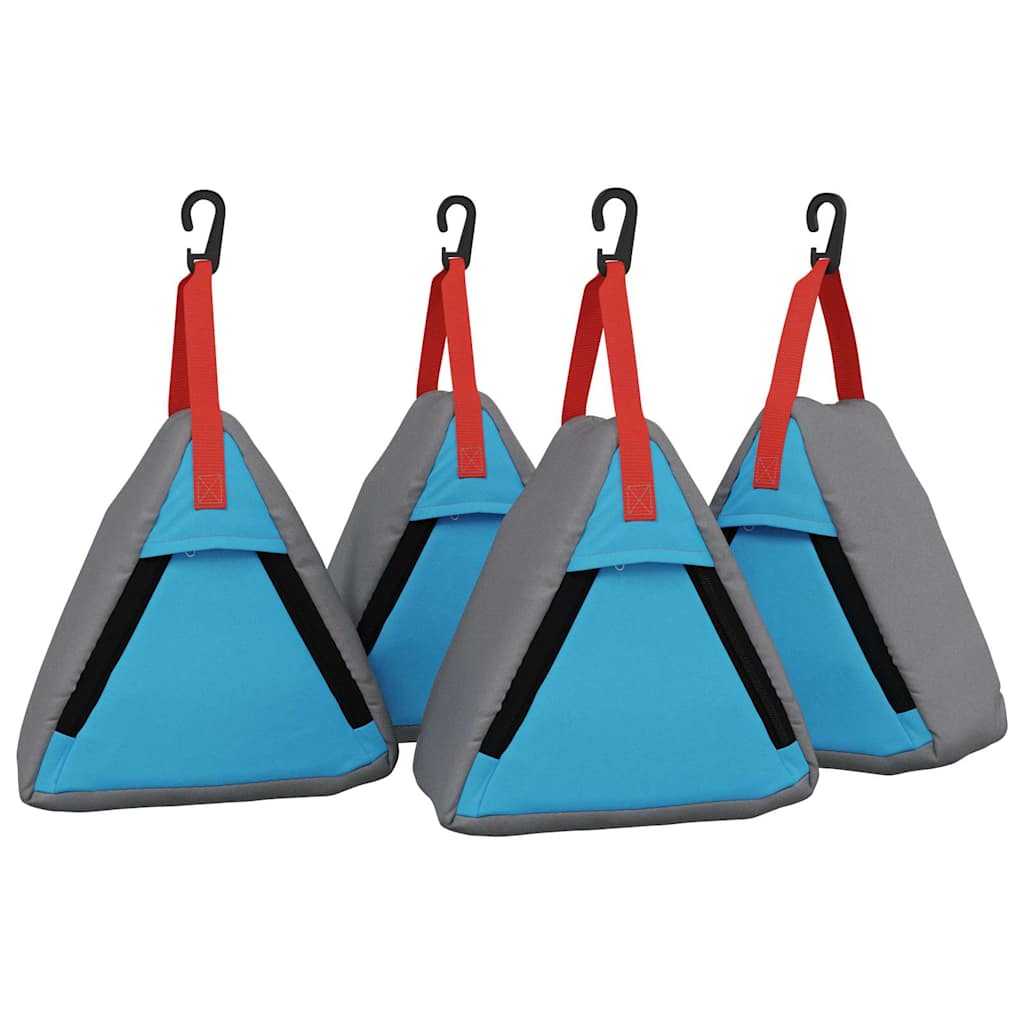 Torba Do Przechowywania 4 Pcs Szary I Niebieski 24 X 16 X 24 Cm