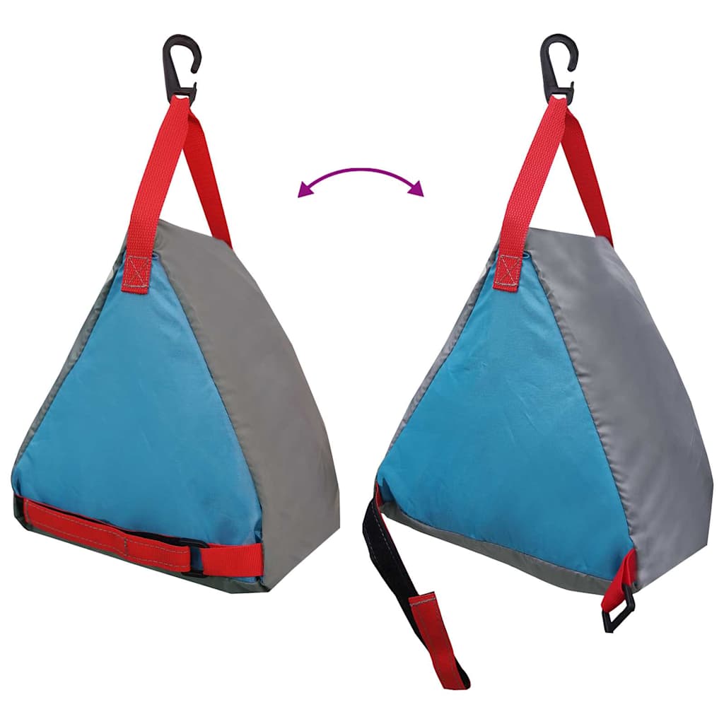 Torba Do Przechowywania 4 Pcs Szary I Niebieski 24 X 16 X 24 Cm