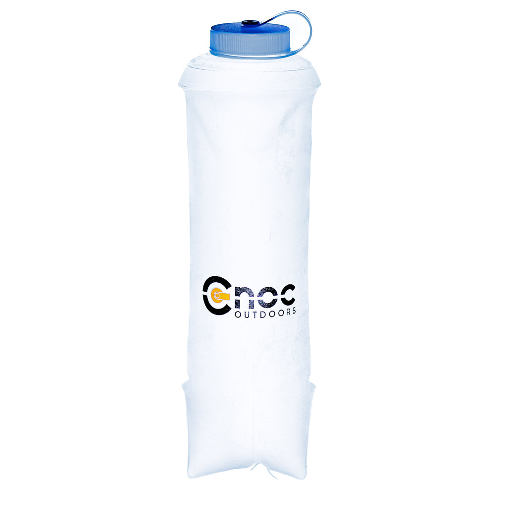 Cnoc Hydriam 750ml Collapsible Flask, 42mm - Blue