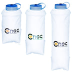 Cnoc Hydriam 750ml Collapsible Flask, 42mm - Blue