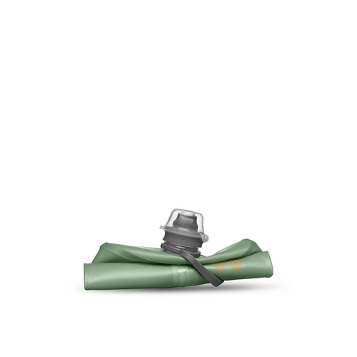 HydraPak Stow Flexible Bottle 1L (Sutro Green) – składana butelka, która znika w plecaku