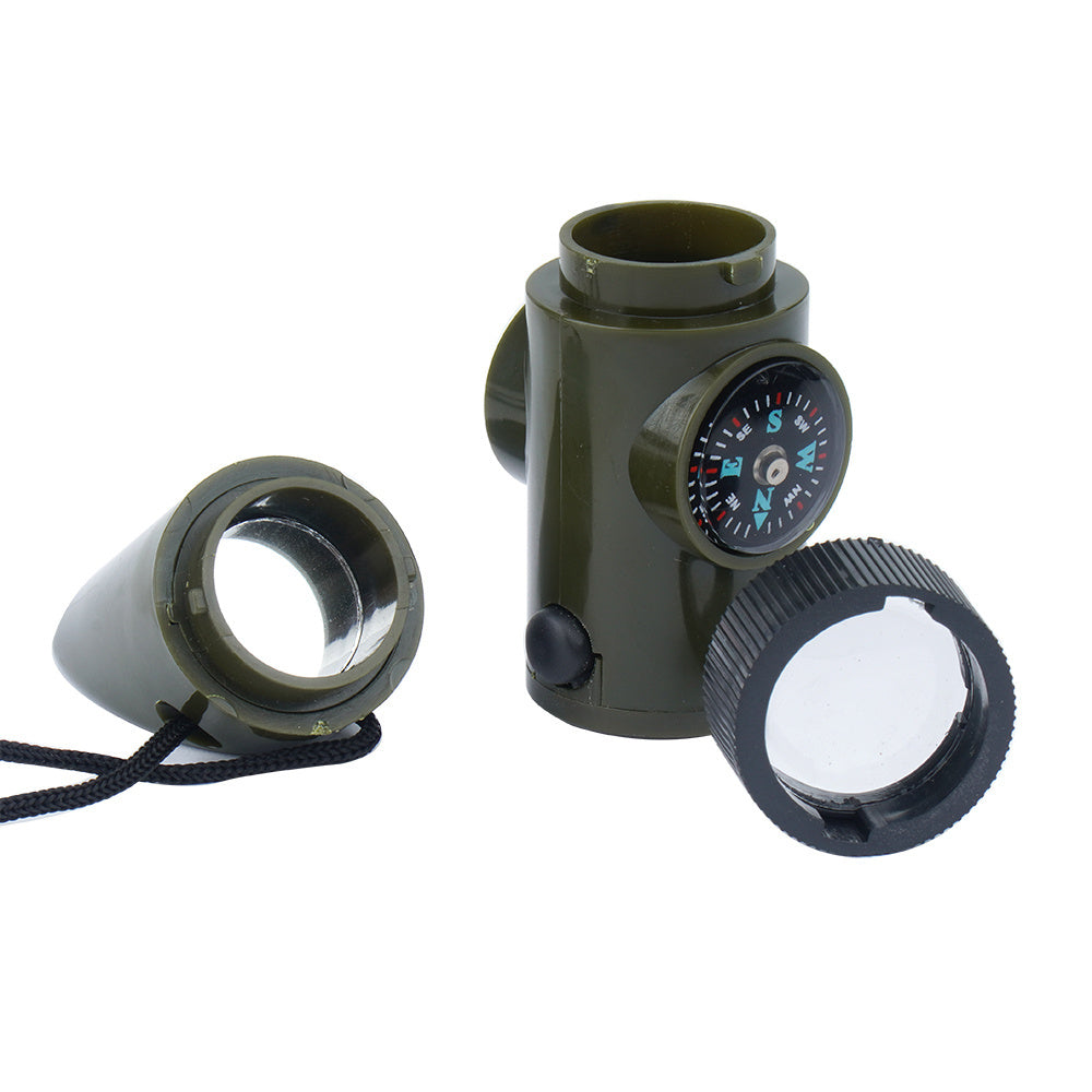 Gwizdek survivalowy Mil-Tec 6w1 - Zielony