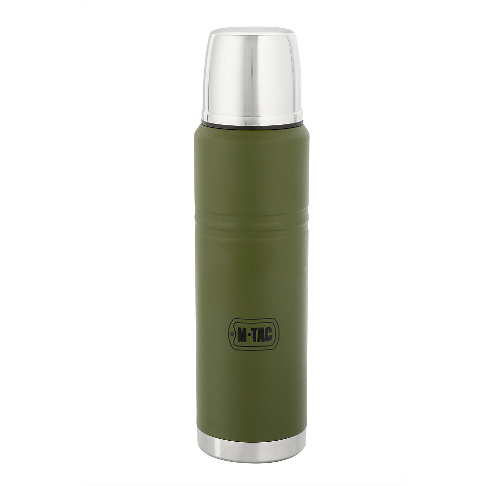 Termos turystyczny M-Tac - 750 ml, Stal nierdzewna - Zielony