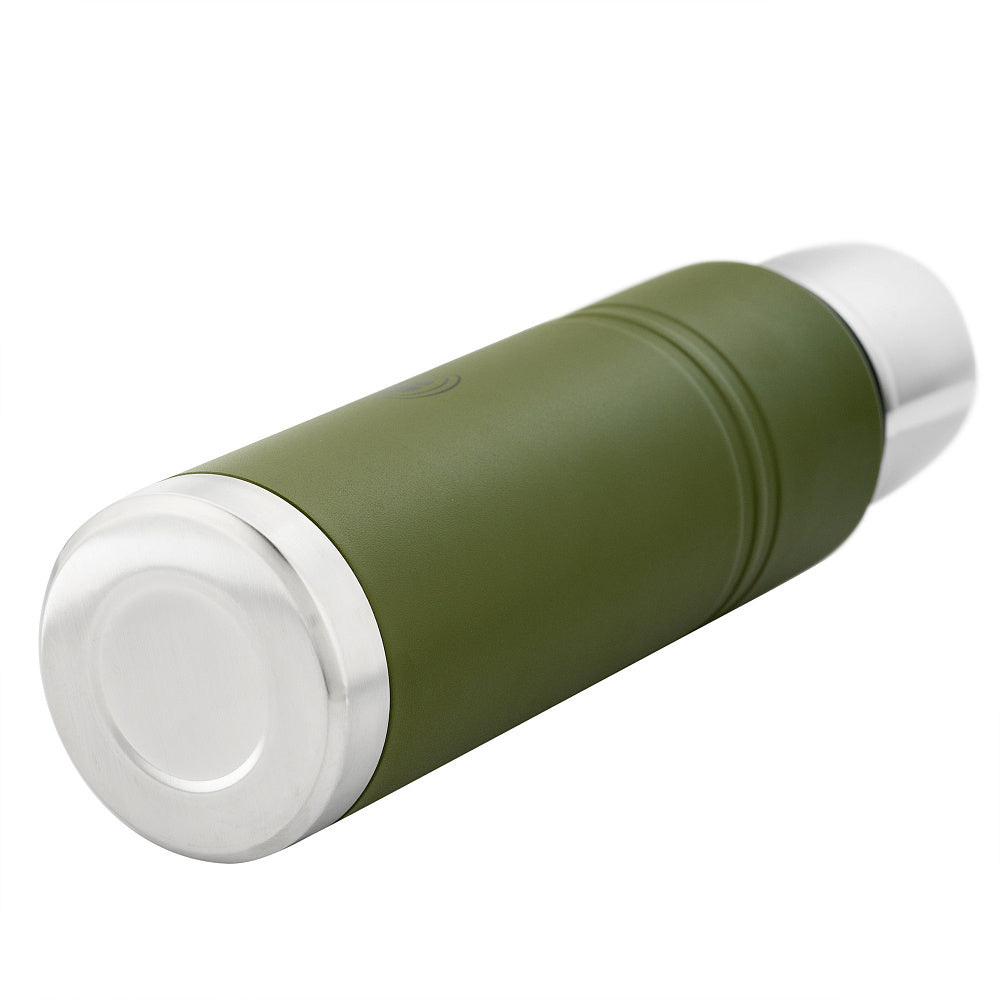 Termos turystyczny M-Tac - 750 ml, Stal nierdzewna - Zielony