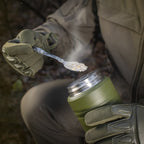 Termos obiadowy M-Tac 750 ml ze składaną łyżką - Zielony
