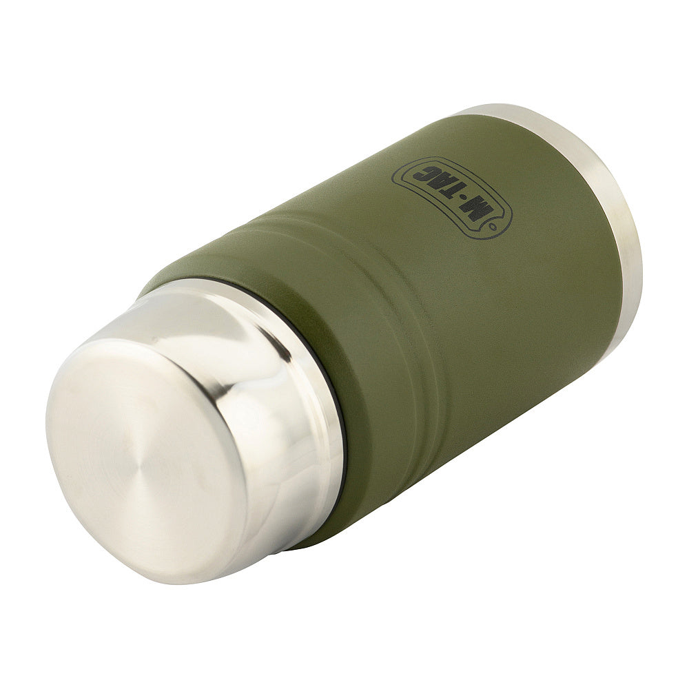 Termos obiadowy M-Tac 750 ml ze składaną łyżką - Zielony