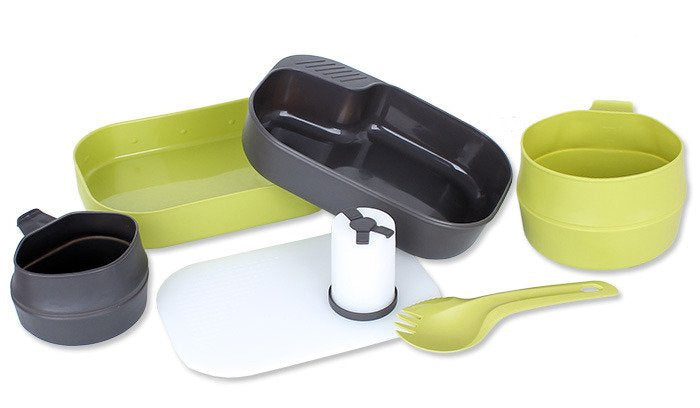 Zestaw biwakowy Wildo Camp-A-Box Complete - Limonkowy - W10267