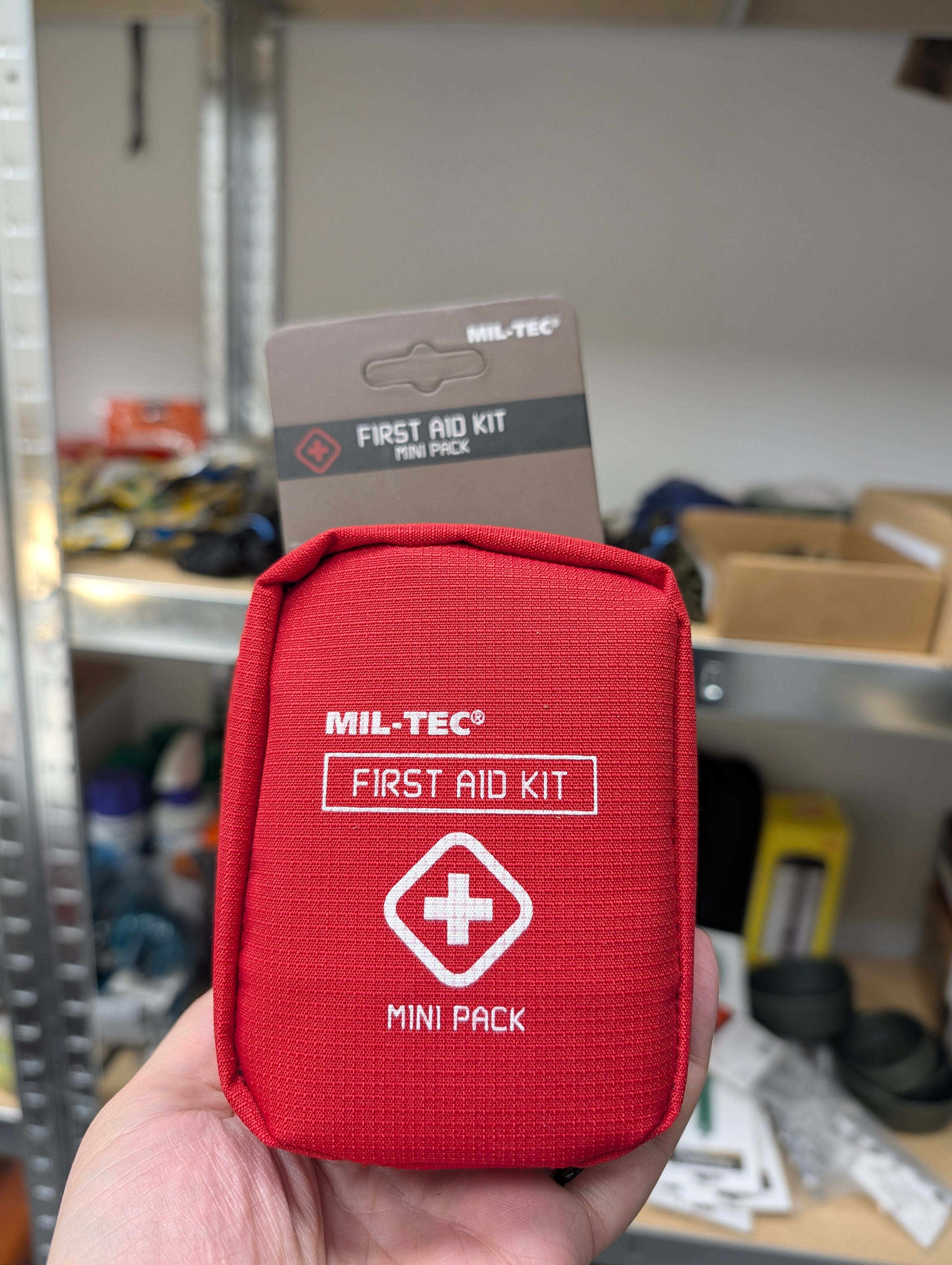 Apteczka Mil-Tec First Aid Pack Mini - Czerwona