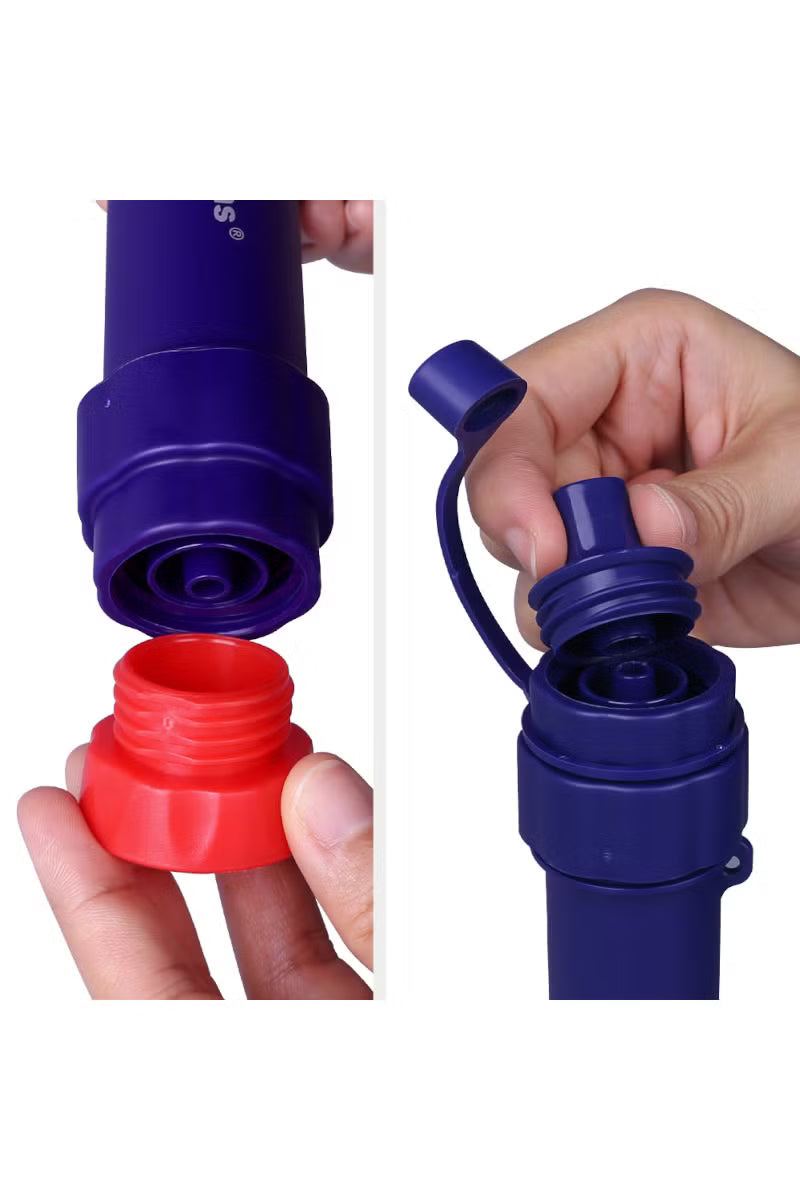 Filtr do wody STRAW II-DARK BLUE - Twoja Gwarancja Bezpiecznej Wody w Każdym Terenie