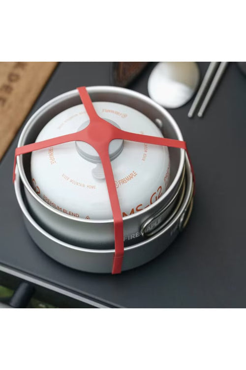 Garnek Fire Maple Frost Mini – kompaktowy zestaw 500 ml z patelnią 300 ml do gotowania w terenie