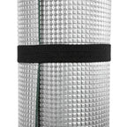 Hi-Tec Tapis roll-up foam mat with aluminum insulation - Silver Green