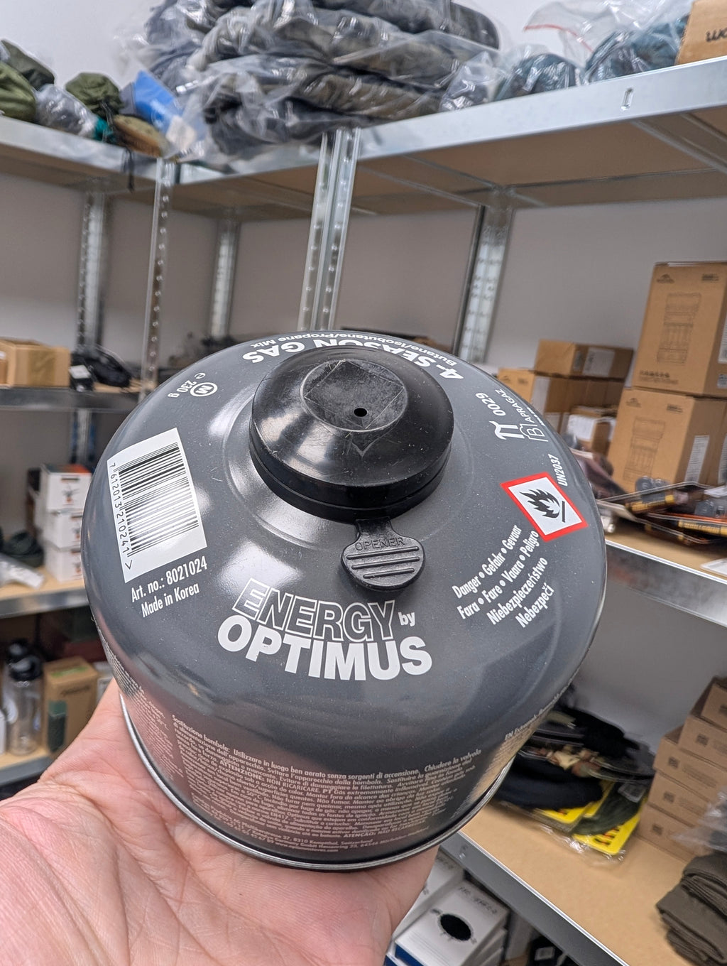 Kartusz z gazem Optimus 4-Season - 230 g