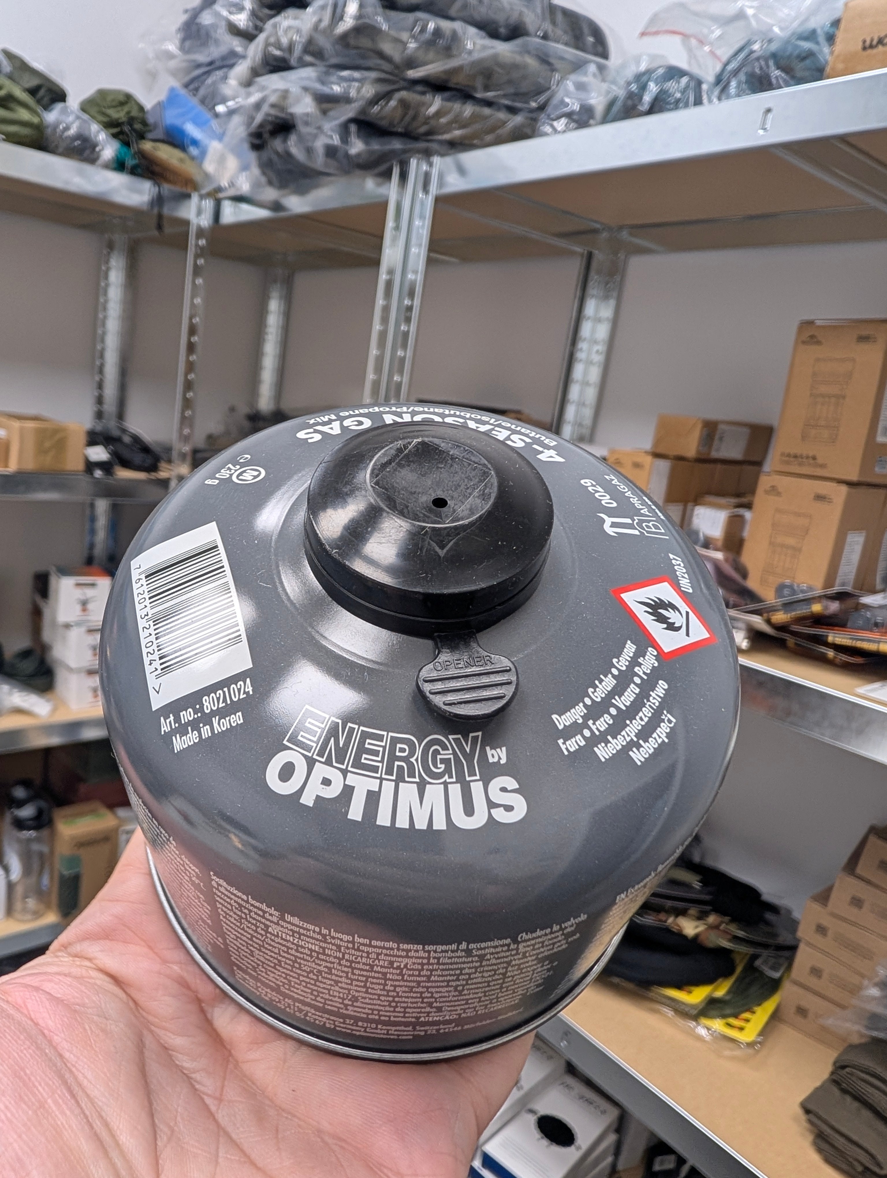 Kartusz z gazem Optimus 4-Season - 230 g