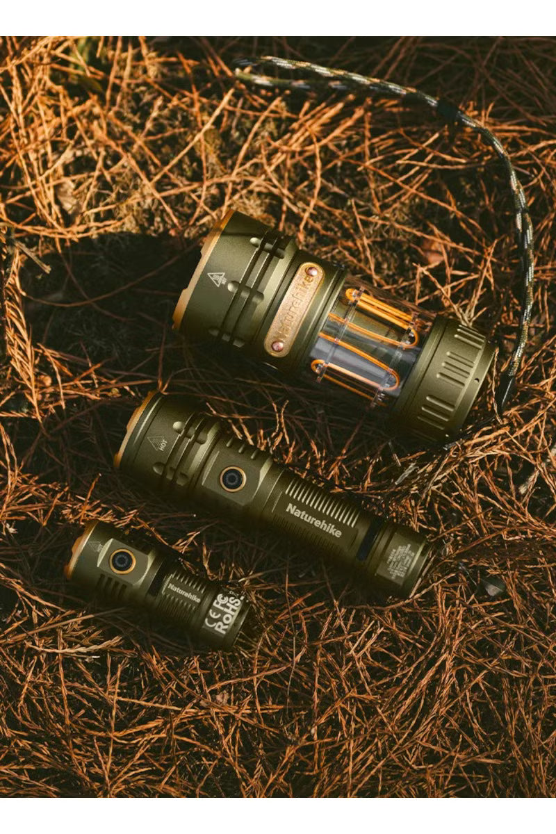 Latarka Naturehike Outdoor Flashlight L Green
