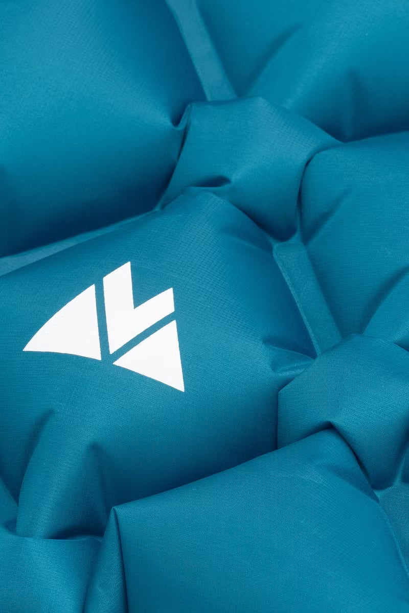 Materac Volven Air Comfort Plus Twin (Niebieski) – podwójna wygoda na biwaku, bez szukania poduszki