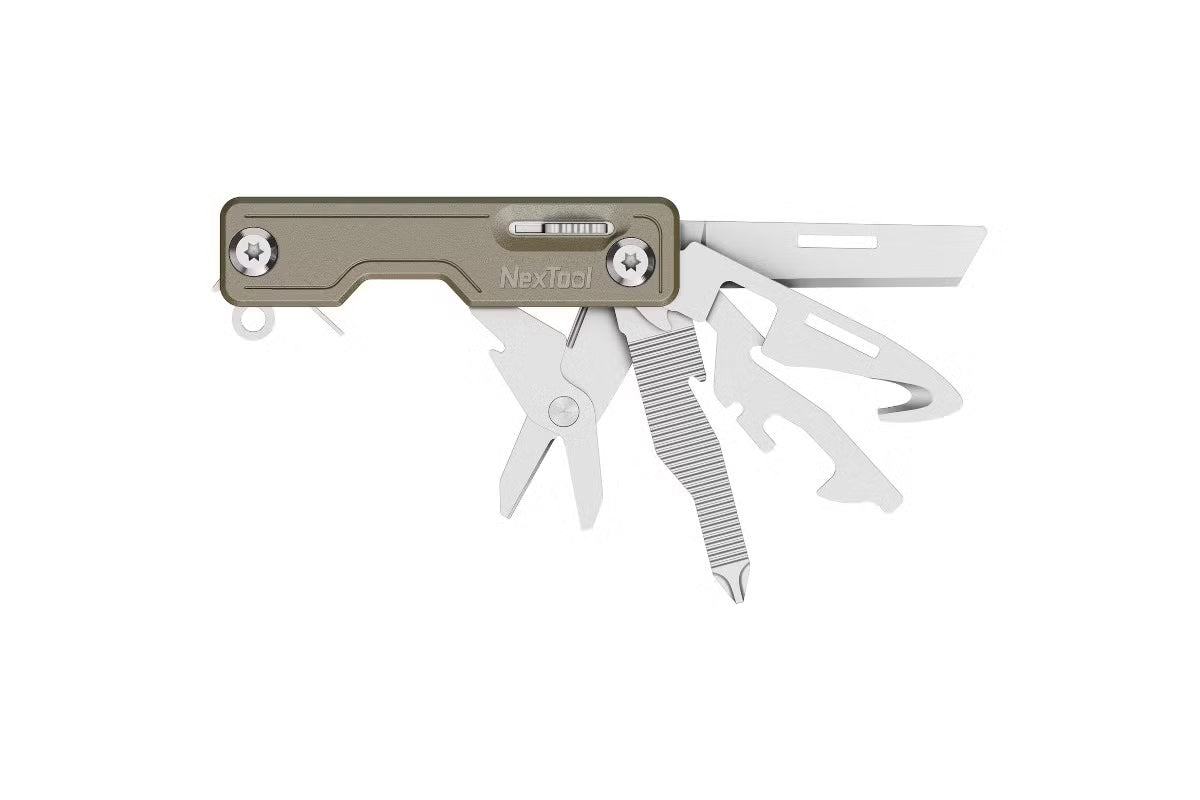 Nóż Nextool Multi-Functional Knife Khaki – Bushcraftowa Bestia w Twojej Kieszeni