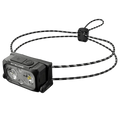 Latarka czołowa Nitecore NU21 (360 lumenów, 8 trybów, USB-C) - Czarna