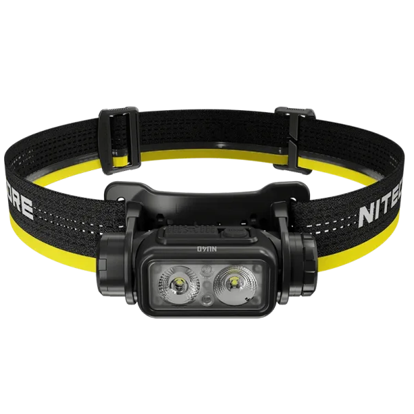 Latarka czołowa Nitecore NU40 (1000 lumenów, 1x18650, USB-C)