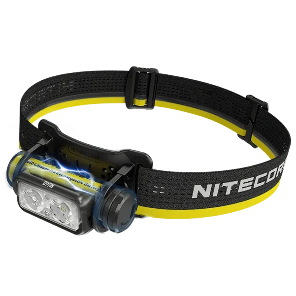 Latarka czołowa Nitecore NU40 (1000 lumenów, 1x18650, USB-C)