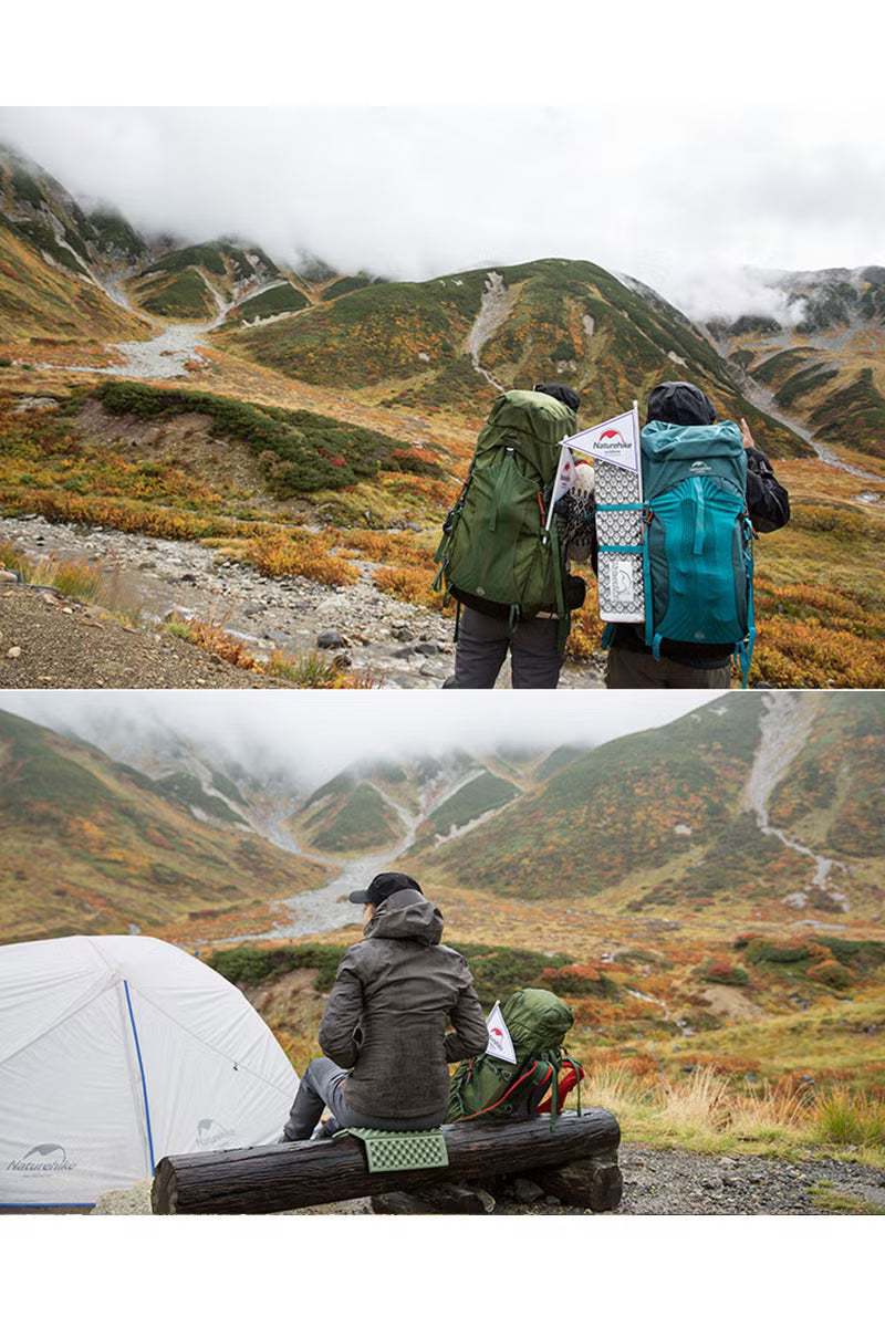 Plecak Naturehike Hiking 55L NH16Y020-Q (Blue) – wygodny system nośny i świetna organizacja na trekking