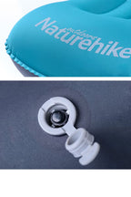 Poduszka Turystyczna Naturehike Aeros Blue – Ultralekki Komfort w Twoim Plecaku