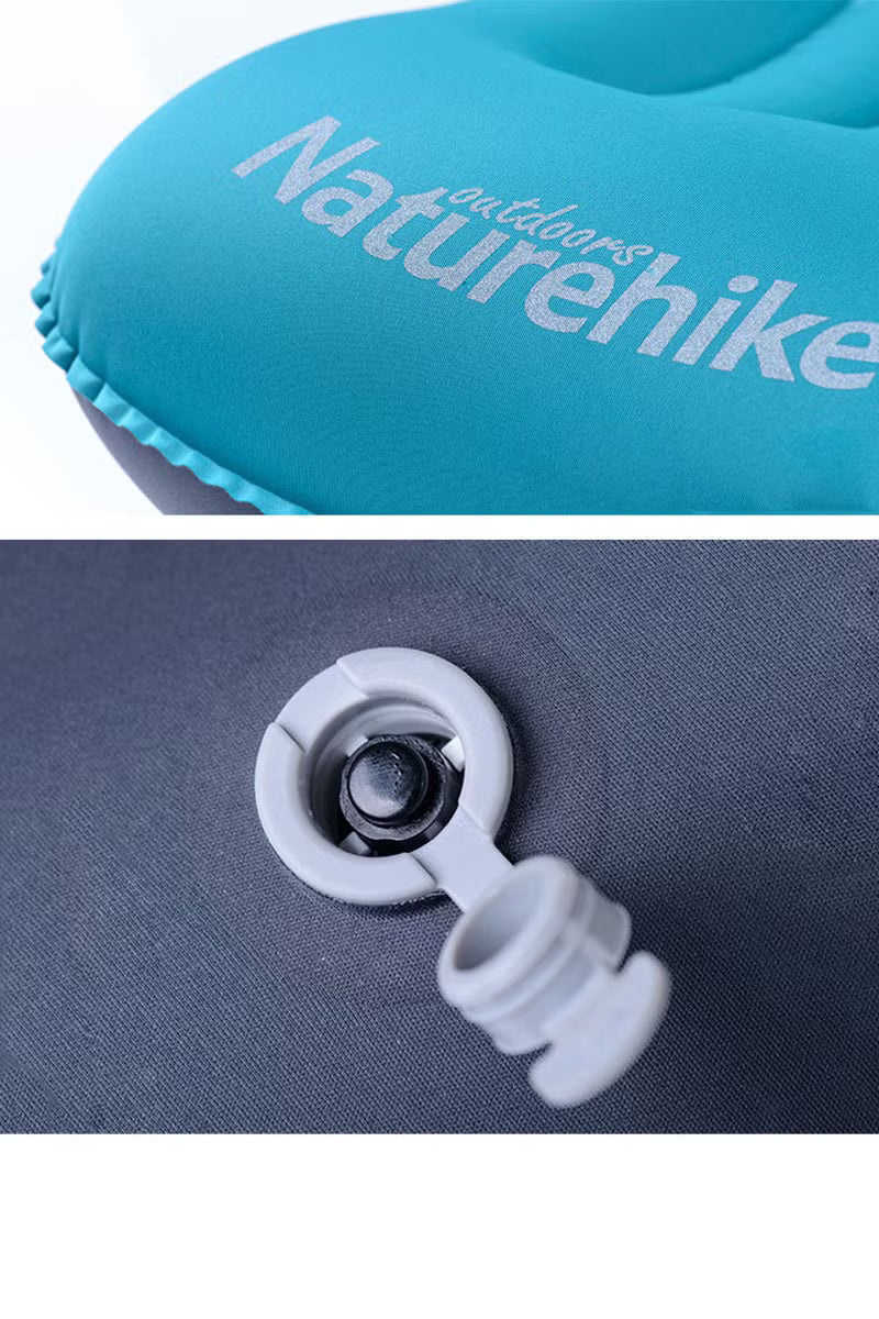 Poduszka Turystyczna Naturehike Aeros Blue – Ultralekki Komfort w Twoim Plecaku