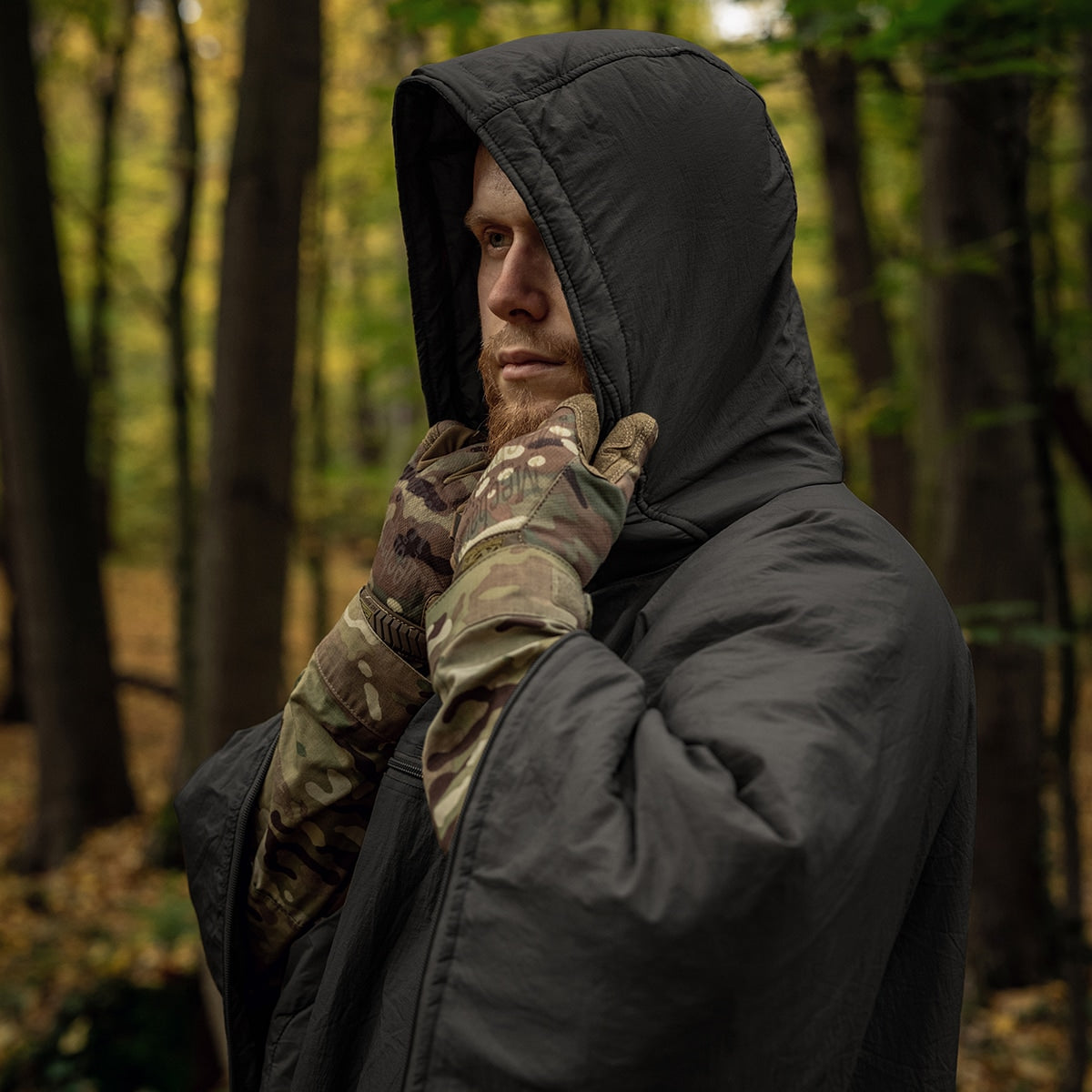 Poncho SWAGMAN ROLL - Shadow Grey