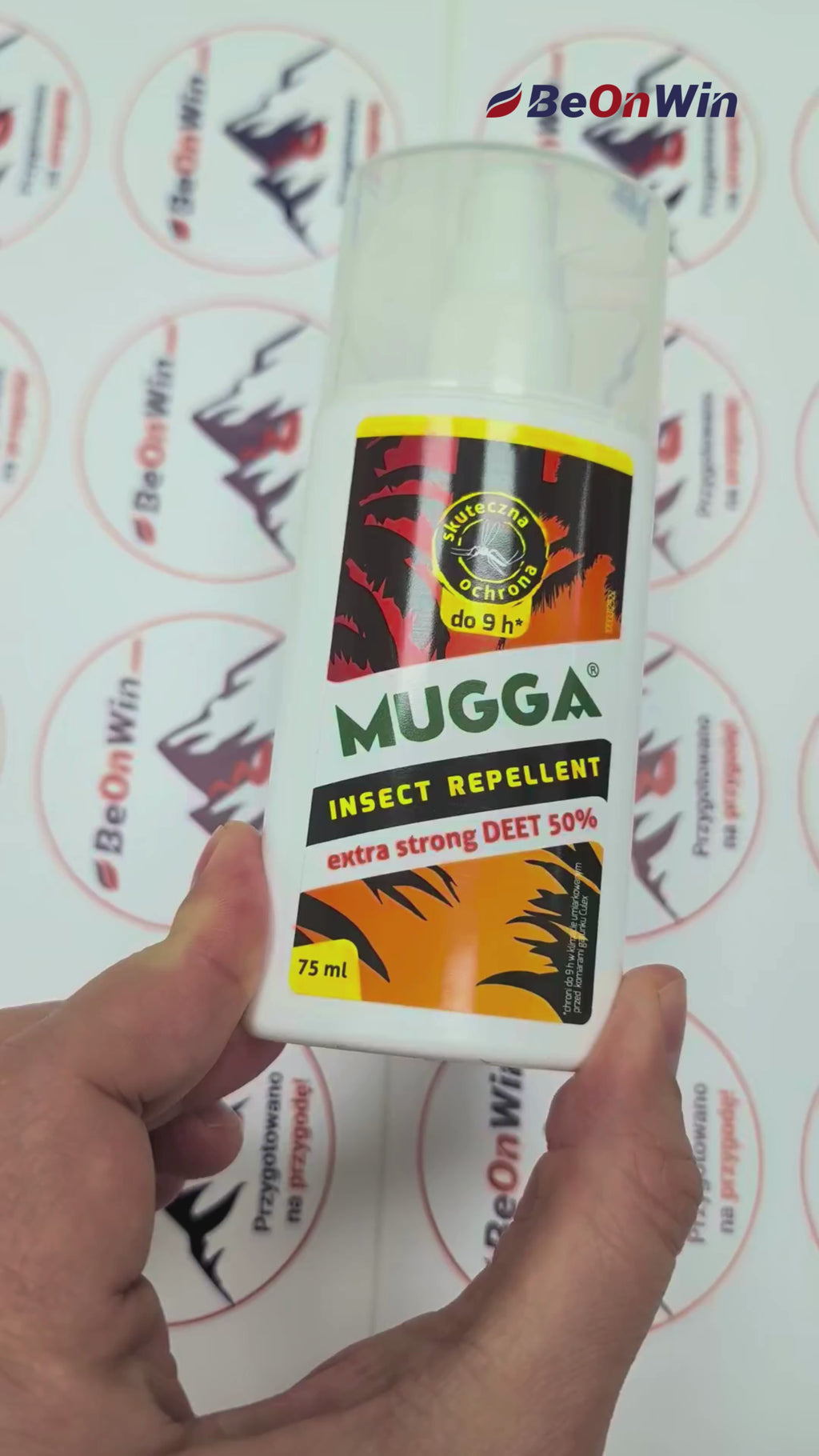 Preparat odstraszający owady Mugga 50% DEET - Spray - 75 ml