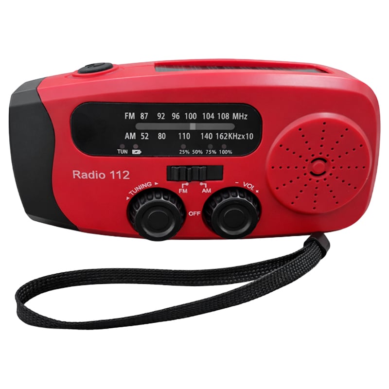 Radio alarmowe Albrecht Alan Radio-112 - Czerwone