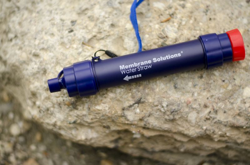 Filtr do wody Membrane Solutions Straw II - Dark Blue - Twoja Gwarancja Bezpiecznej Wody w Każdym Terenie