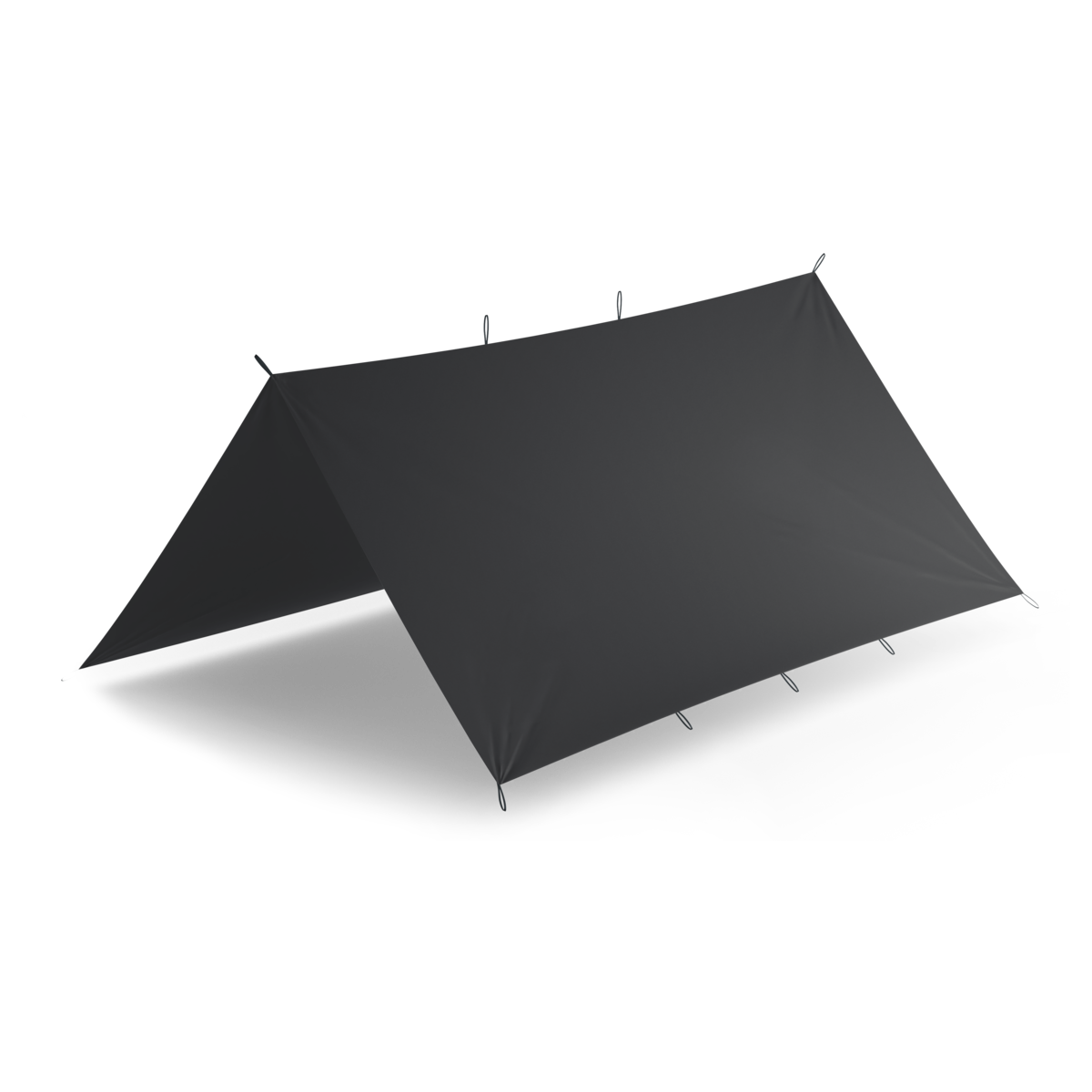 Płachta biwakowa Helikon Supertarp® - 300 x 300 cm - Shadow Grey