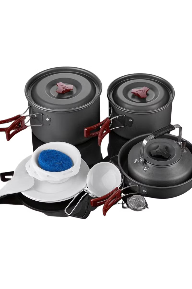 Zestaw Naczyń Fire-Maple FMC-209 – Rodzinna Kuchnia Turystyczna dla 2-4 Osób