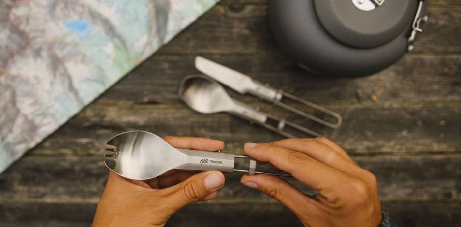 Łyżka/Widelec Esbit Titanium Spork - FSP17-TI