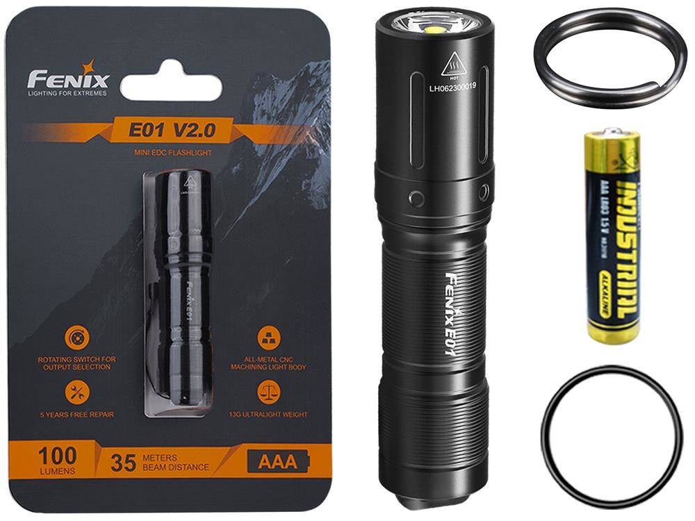 Latarka Fenix E01 V2.0 - 100 lm