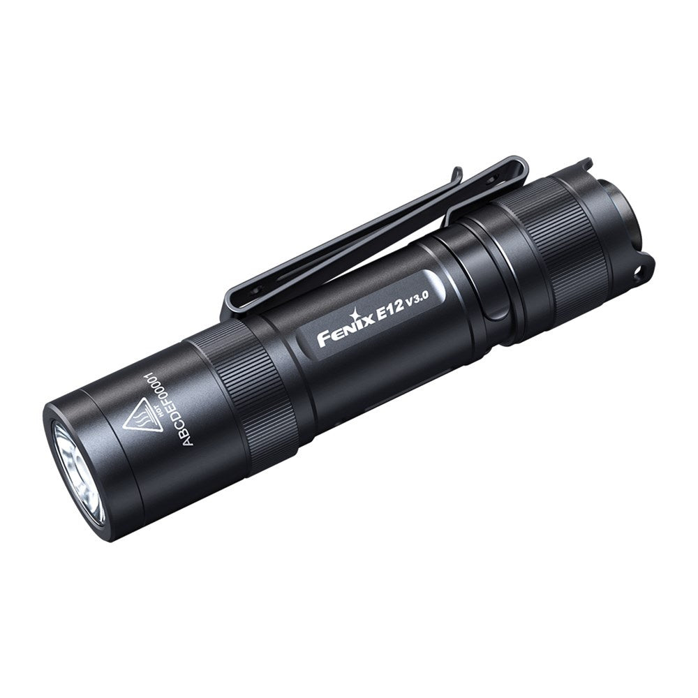 Latarka Led Fenix E12 V3.0 - 200 lm - Czarna