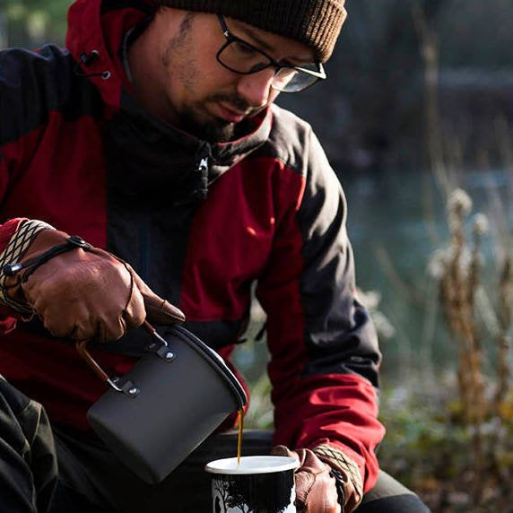 Kubek z zaparzaczem do kawy Helikon CAMP French Press - 600 ml